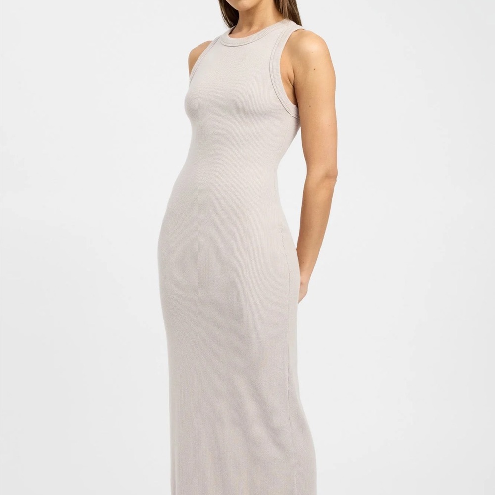Kookai Kiara Dress in Mushroom